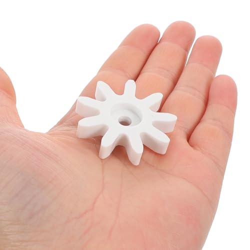 Image of VOSAREA 4Pcs Tooth Plastic Gears for Gumball Machines Coin Operated Gear Set Mechanical Gears for Projects Candy Machine Parts Gear Accessories