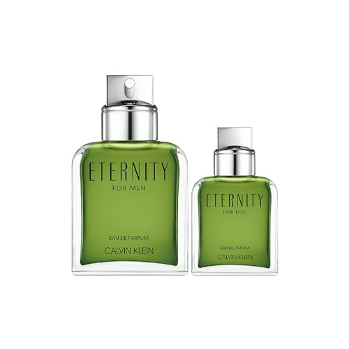 La Mejor Selección de Eternity - los más vendidos. 41 CALVIN KLEIN, Set de Regalo, CK Eternity for Men Eau de Toilette, Fragancia para Hombre, Aroma Amaderado, 100 ML + 30 ML