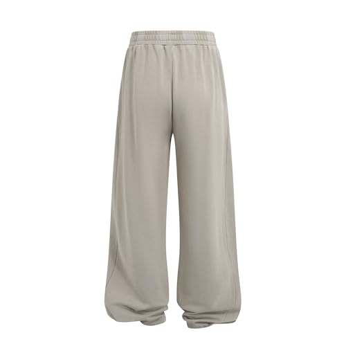 Mens Acid Wash Baggy Sweatpants Casual Wide Leg Sweatpants Drawstring Elastic Waist Pants Loose Pants with Pockets2