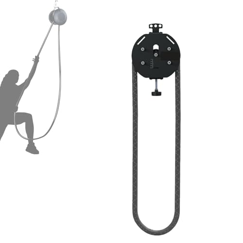 Image of Endless Rope Machine for Home Gym, Endless Rope Trainer Pulley Cable Machine System, Cable Pulley Machines, Full-Body Workout Tool, Used for Grip, Body Coordination Exercises