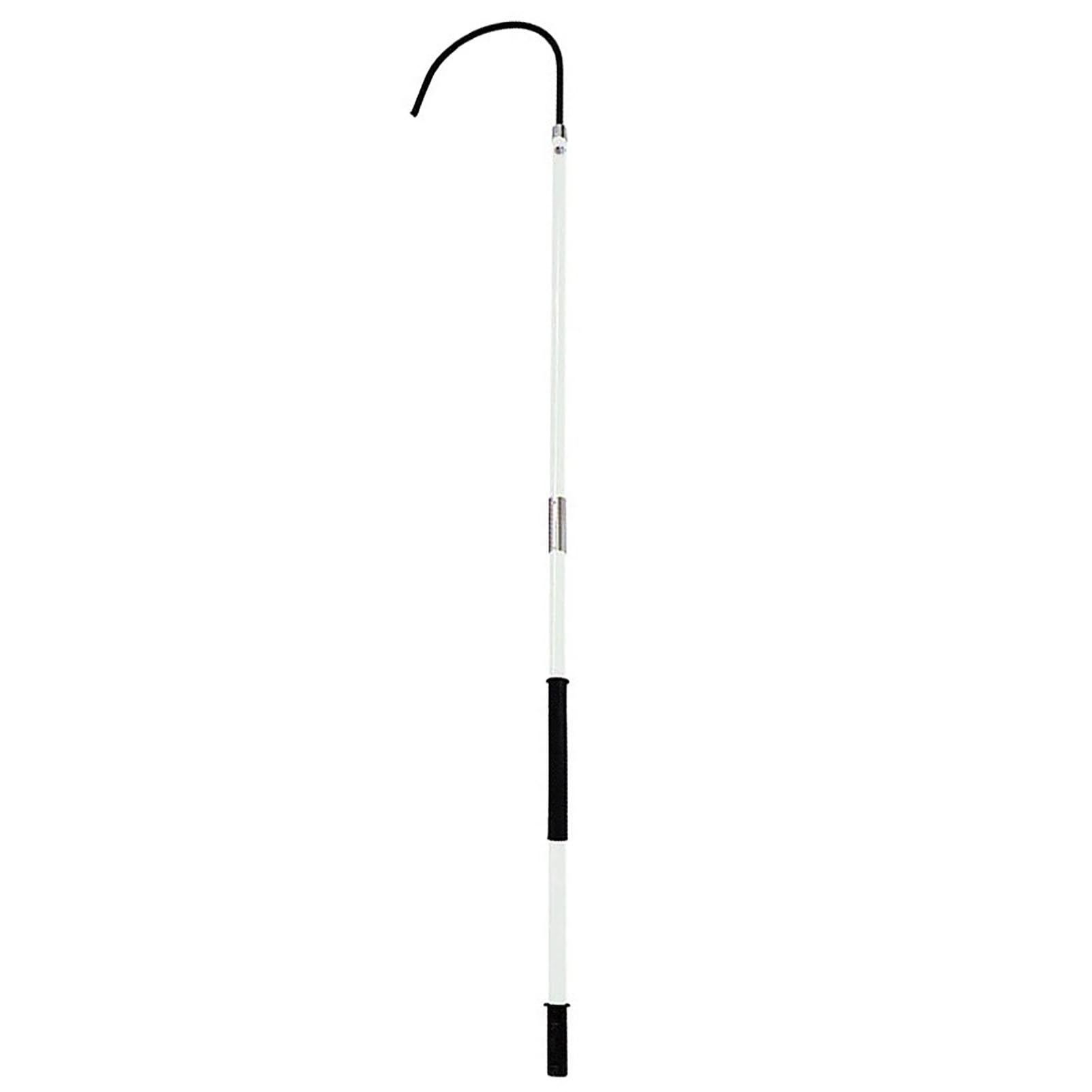 GHHVFEC High Voltage Insulated Rescue Hook, 10kV-110kV Safety Lifesaving Hotstick, 3.3/5/6.6/9.8 Ft Anti-Electrocution Pole for Electrical Emergencies, Durable Insulated Safety Tool
