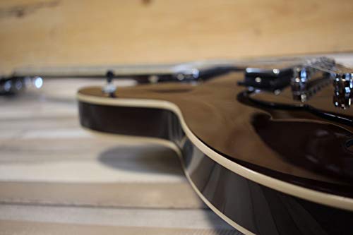 Hagstrom Justin York Super Viking Transparent Brown – Modèles ES - Les Beatles, Paul McCartney, John Lennon, RIngo Starr, George Harrison Hagstrom Justin York Super Viking Transparent Brown - Modèles ES – Image 4