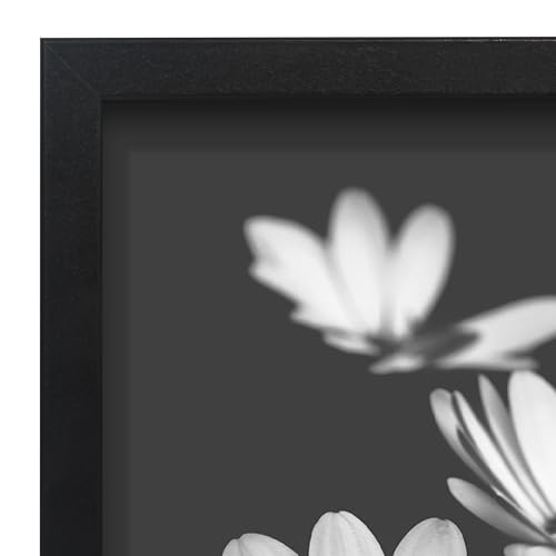 Americanflat Set of 3 Picture Frames - Includes 4x6, 5x7, 6x8 Frames - Black Picture Frames with Deep Molding and Shatter-Resistant Glass for Tabletop or Wall Display image 9