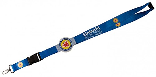 Preisvergleich Produktbild Eintracht Braunschweig Lanyard / Schlüsselanhänger 'Rubberlogo'
