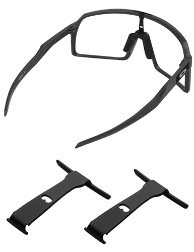 Image of Metallic Replacement Wicket for Oakley Sutro OO9406 /Sutro Asian Fit OO9406A /Sutro S OO9462 Sunglasses - Black+Black