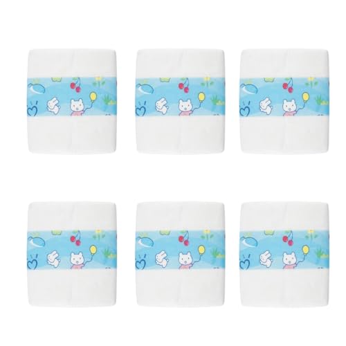 Reborn Baby Dolls Diapers Newborn Reusable 6-Piece Pack Fit 18-24 Reborn Newborn Dolls