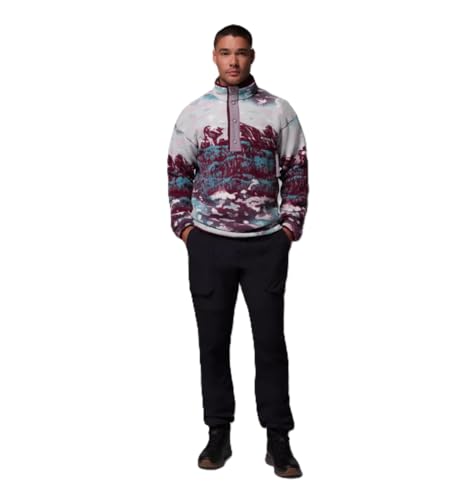 Image of Columbia Helvetia II Printed Half Snap Fleece