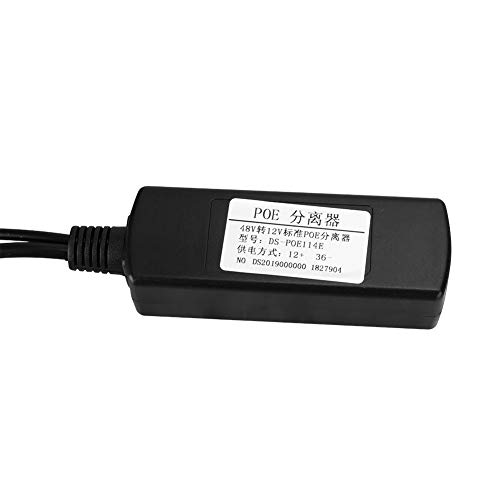 Divisor PoE Gigabit Sonew de 48 V a 12 V para alimentación de cámaras IP y teléfonos IP miniatura 5