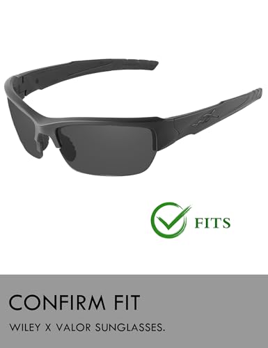 Image of Raydi Polycarbonate Replacement Lenses for Wiley X Valor Sunglass