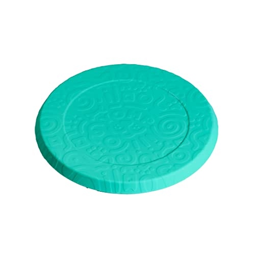 FetchFlyer Dog Frisbee Toy – Interactive Outdoor Fetch Toy Designed for Safe Pet Play, Made from Textured & Non-Toxic Silicone – for Soft and Medium Chewers FetchFlyer Dog Frisbee Toy – Interactive Outdoor Fetch Toy Designed for Safe Pet Play, Made from Textured & Non-Toxic Silicone – for Soft and Medium Chewers