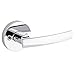 Kwikset 91540-017 Sydney Round Hall/Closet Lever, Polished Chrome