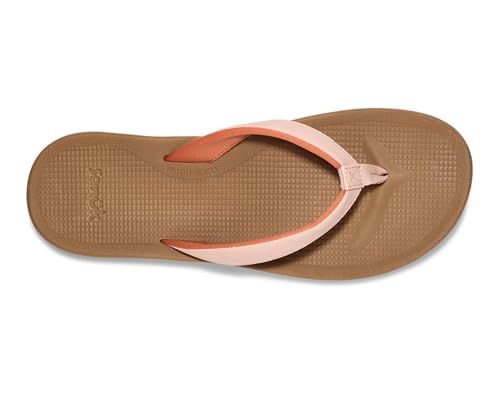 Image of Sanuk Womens Cosmic Shores | Water Resistant Flip Flops for Women | EVA Footbed With Arch Support | Women's Beach Sandals
