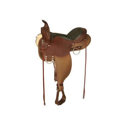 Circle Y High Horse El Campo Trail Saddle 17in Brown