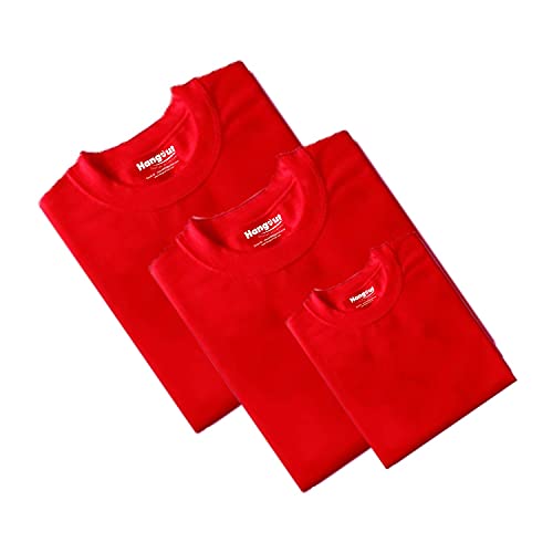 Image of Hangout Hub Family Tshirts | Regular Fit |King Queen Princess|Set of 3