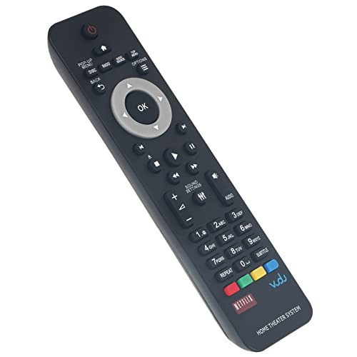 Replacement Remote Control Fit for Philips 5.1 Home Theater HTS3541 HTS3541/F7 HTS3564 HTS3564/F7 - Image 2