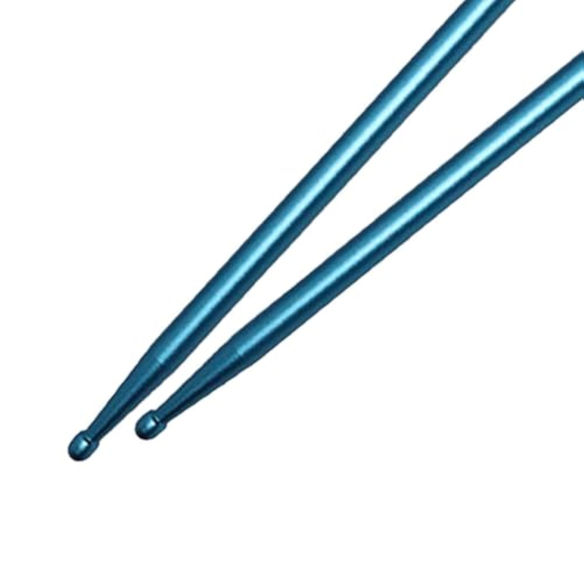2 Pieces Aluminium Alloy Drum Sticks Drum Mallet for Kids