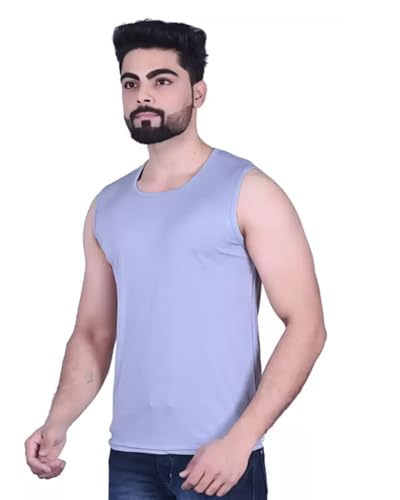 Image of Nylon Gym Vests for Men, Soft & Comfortable