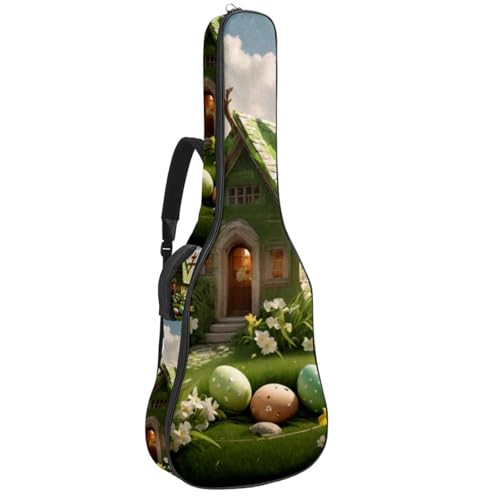Sac pour guitare acoustique étanche multicolore 42.9" avec compartiment