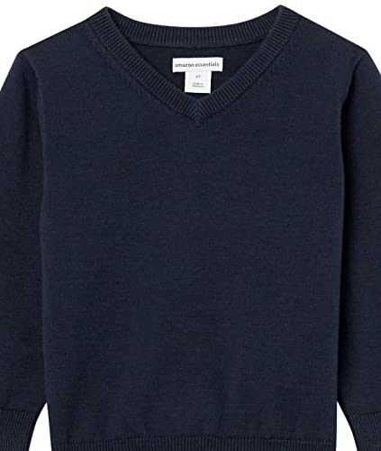 amazon essentials unisex kids and toddlers39 uniform cotton v-neck sweater