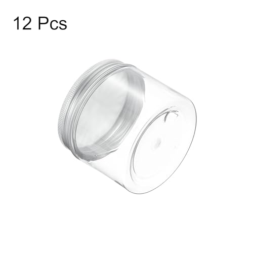 HARFINGTON 12 Pcs Empty Scent Beads Storage Container 5oz/150ml Air Freshener Tins Round Refillable Spice Containers Plastic Jars Sample for Travel Storage3