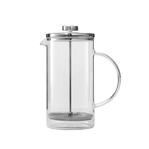 Public Goods 34 oz. French Press Coffee Maker | 1 Liter High-Heat...