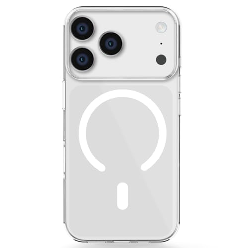 Image of GRIPP Aero Case Compatible with Mag-Safe for iPhone 17 Pro | 1.2mm Ultra-Slim, Anti-Yellowing, Anti-Slip Grip, Raised Edges, Scratch Resistant, Feather Light Transparent Back Cover - Clear