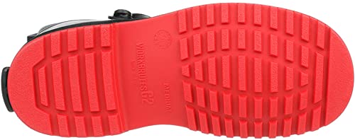 TINGLEY - 45851.XL Tingley-45851 Workbrutes G2 - PVC Overshoe - 17" Ht. - Black Upper - Red Sole - Cleated Outsole2