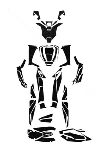 Autocollant protection réservoir moto pour les trajets Forza