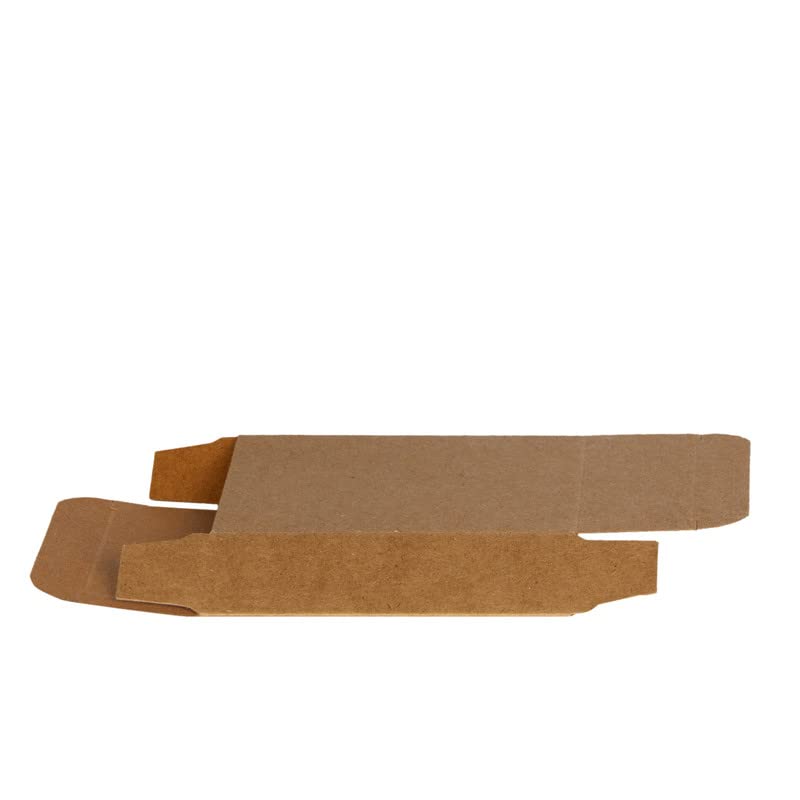 Image of Kalart Creations Foldable Brown 350 GSM Card Paper Soap Boxes (Pack of 200) | Durable Packaging for Handmade Soaps | Ideal for Storing and Packaging