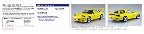 Aoshima-1/24 Initial D Takahashi Keisuke FD3S RX-7 Ver. miniatura 6