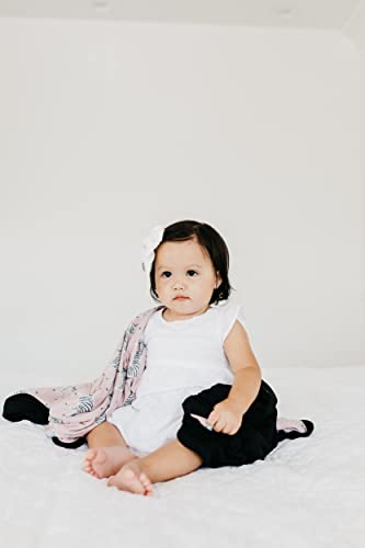 Image of Copper Pearl Zella Three-Layer Baby Blanket: Soft Quilt for Boys & Girls | Breathable, Cozy Toddler Blanket | Newborn Quilt | 46x46 Premium Polyester /Rayon