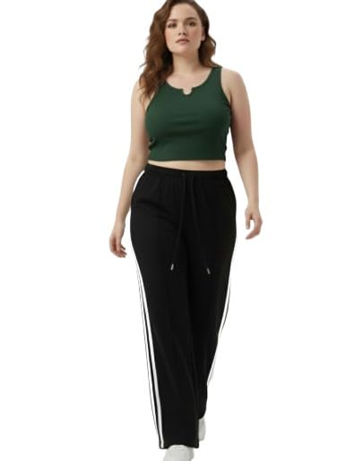 Women’s Crop Top & Jogger Set | Stylish Co-Ord Set for Women |Tracksuit for Girls & Women |Co-ord Set for Regular, Travel & Gym Wear|women co-ord set|crop top and Jogger set-image-28