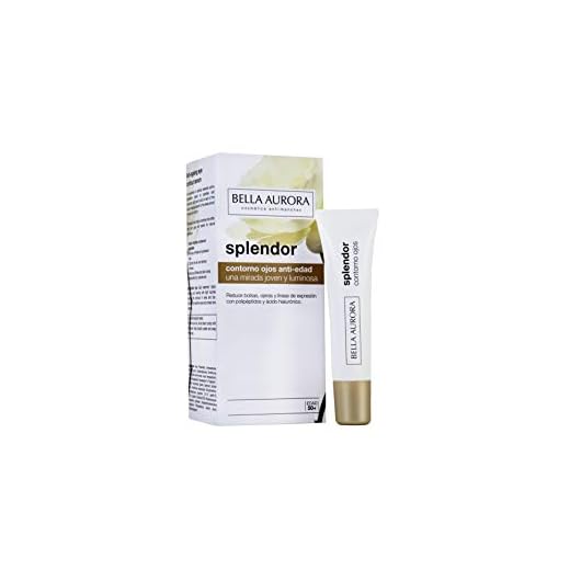 Bella Aurora Crema Contorno de Ojos Anti-Arrugas 50+ Años, 15 ml | Tratamiento Anti-Edad para Mujer Día y Noche | Ojeras y Bolsas | SPLENDOR