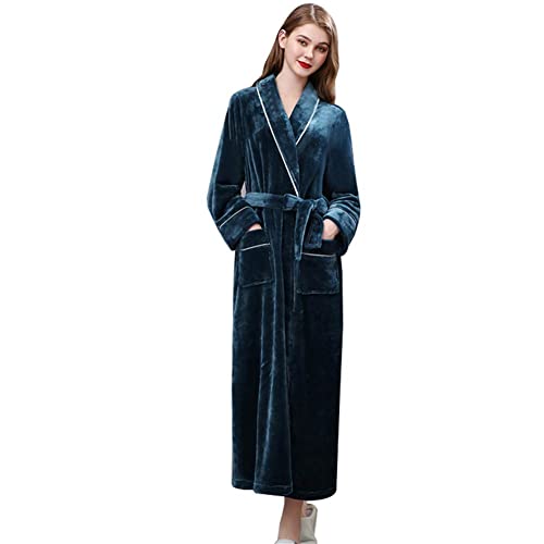 Robe de chambre très absorbante en flanelle épaisse pour l'hiver