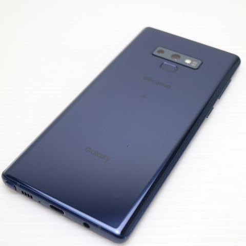 Galaxy note9 ocean blue （SIMロック解除）純正カバー付 中古】GALAXY Note9 128GB オーシャンブルー SC-01L docomoロック解除