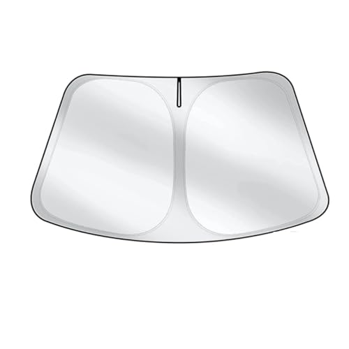 Pare-soleil auto Tesla pour garder votre habitacle frais au camping