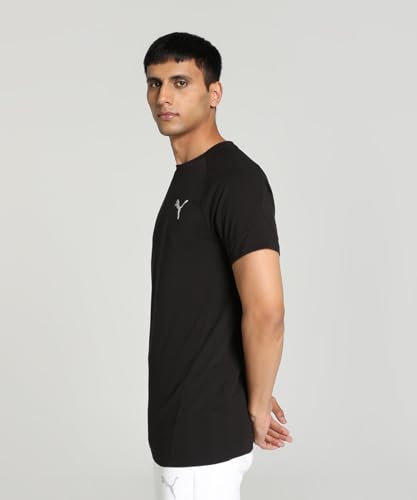 Puma Men's Striped Slim Fit T-Shirt