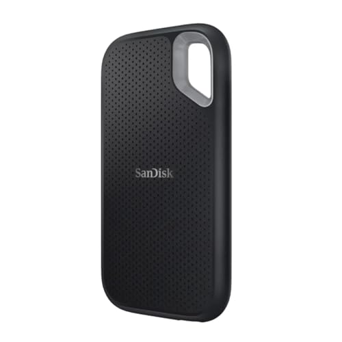 SanDisk 2TB Extreme Go Portable SSD - Up to 1050MB/s - USB-C, USB 3.2 Gen 2 - External Solid State Drive - SDSSDE52-2TOO-AC25 [��