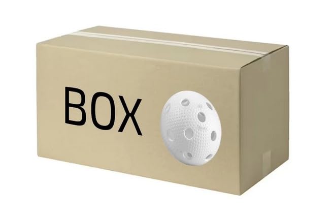 Freez Balón de floorball color blanco certificado IF