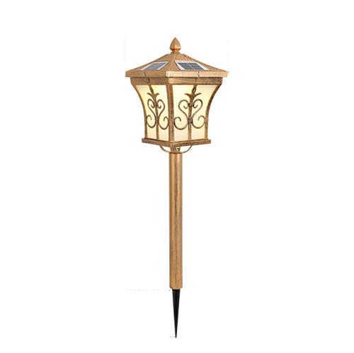 Solar Garden Lights Outdoor Glass Pathway Lights Waterproof Die-Cast Aluminum Solar Powered Lights Led Outside Lamps Solar Powered