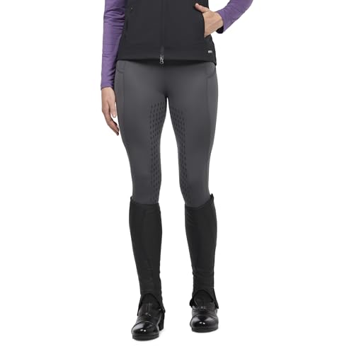 Image of Kerrits Women's Coolcore Full Leg Grip Horse Riding Tights - Cooling Equestrian Leggings, Silicone Grip, Pockets
