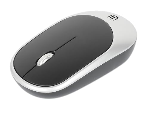 Image of Manhattan Wireless USB Keyboard and Mouse Combo Set - Full-Size, Scissor Key Design, Quiet Typing, 1200 DPI Optical Mouse, Plug & Play Compatibility - 180788