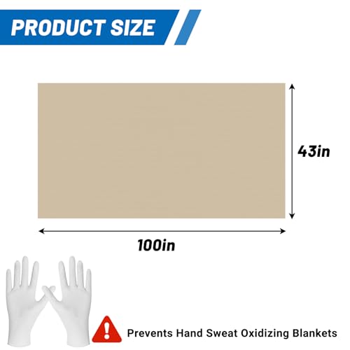 Image of Faraday Fabric, 43 inch x 100 inch Faraday Fabric EMP Proof Military Grade, Faraday Cloth can Block Cellular Signals,WiFi, Bluetooth, GPS, and RF Signals and electromagnetic Interference
