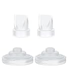 4Pcs Duckbill Valve Breast Pump, Valves and Suction Cups for Efficient Milk Extraction, Compatible Replacement Parts for Breast Pumps and Accessories,Ideal for Breastfeeding Moms