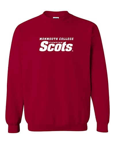 CreateMyTee | Monmouth College Fighting Scots Crewneck Sweatshirt