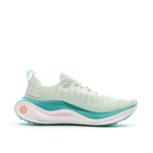 Nike Nike Reactx Infinity Run 4 Womens Shoes Size 6, Color: Jade Ice/Picante Red/White/Team Ocean Blue