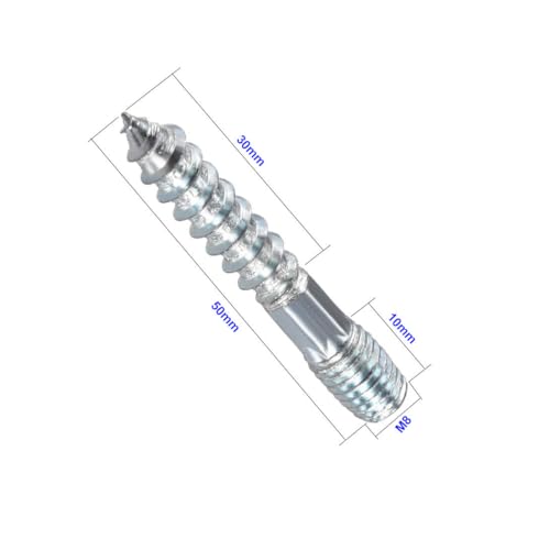 Tornillos Autorroscantes M8 x 50 mm Pack 8 unidades miniatura 2