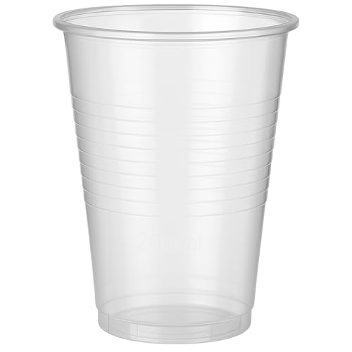 MyPapp 1000 Stk. transparente Einweg-Trinkbecher 0,2l | 200ml | Aus Polypropylen | Ideal für Partys und Veranstaltungen