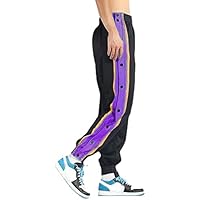 Genérico Pantalones de chándal con Botones a presión Laterales