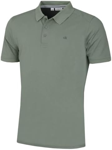 Calvin Klein Herren 2026 Campus Tipped leicht Golf-Poloshirt